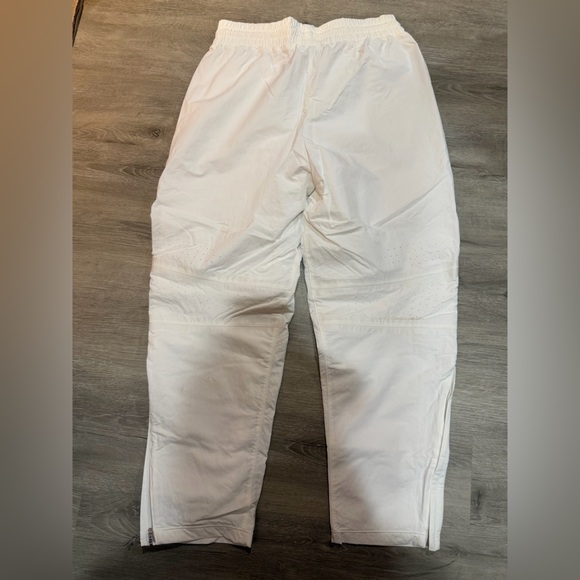 Nike White Pants with Red Swoosh - Picture 4 of 4